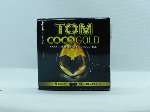Shisha Kohle  Tom Coco Gold Briquettes