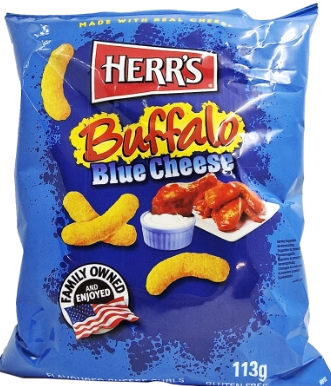Herr´s Buffalo Blue Cheese 113g