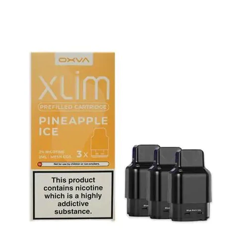 Oxva Xlim Prefilled Cartridge  2ml 20mg Pineapple Ice