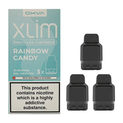 Oxva Xlim Prefilled Cartridge  2ml 20mg Rainbow Candy