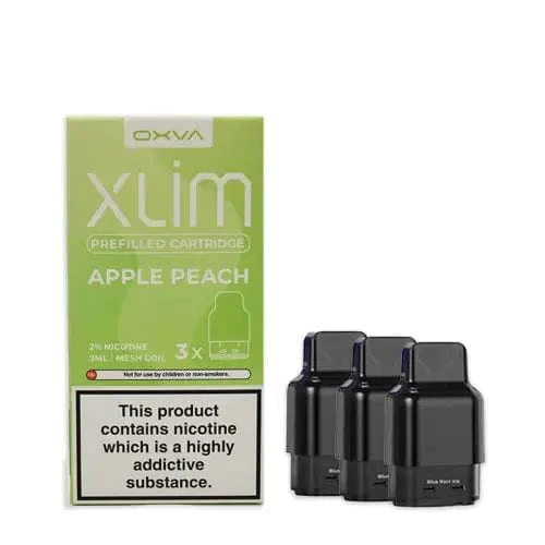 Oxva Xlim Prefilled Cartridge  2ml 20mg Apple Peach