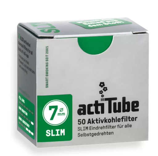 Slim Acti Tube Aktivkohlefilter